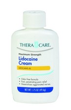 Thera Care Maximum Strength Otc Lidocaine Cream  Numbs Away Pain  Lo