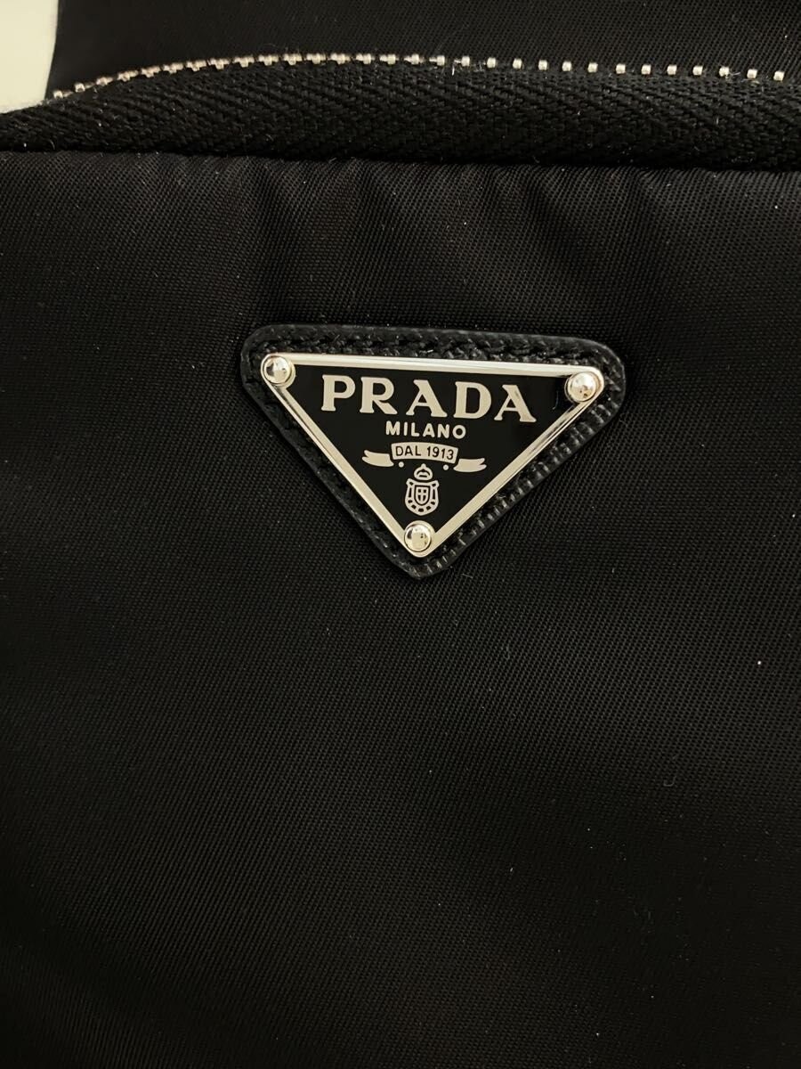 PRADA Tessuto Nero Shoulder Bag Nylon BLK Solid 2ZT024 2DMI thumbnail 5
