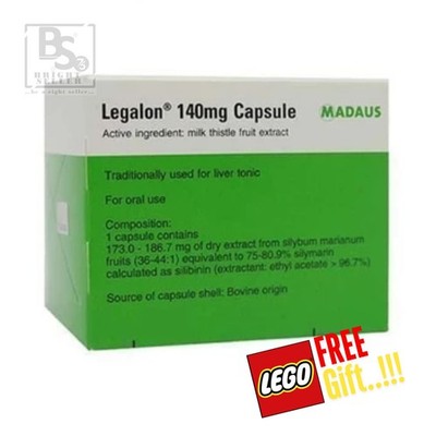 LEGALON 100's (Original) Madaus Germany Traditionally Used For Liver - FREE Gift
