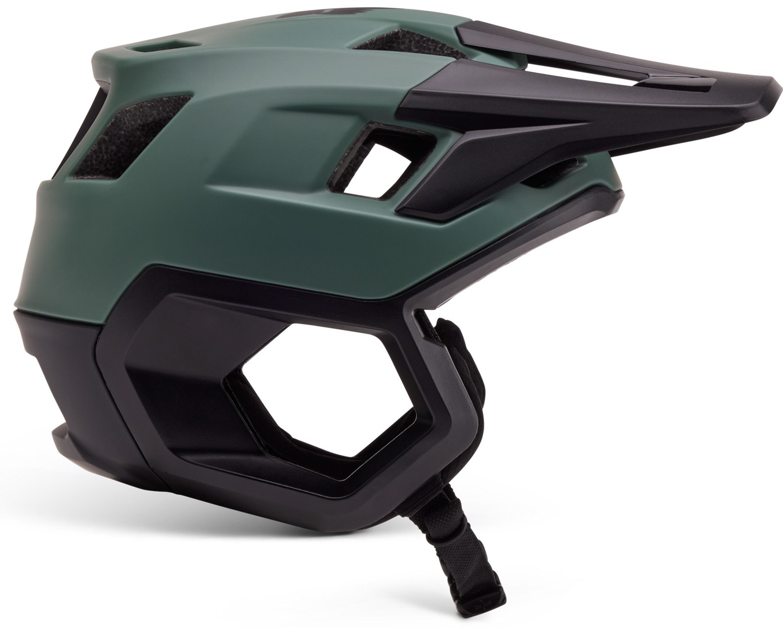 Fox Racing Dropframe MTB Mountain Bike Helmet Hunter Green MD