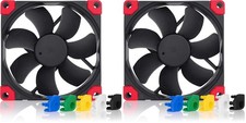 Quiet Fan, 4-Pin 92mm, Black Pack of 2