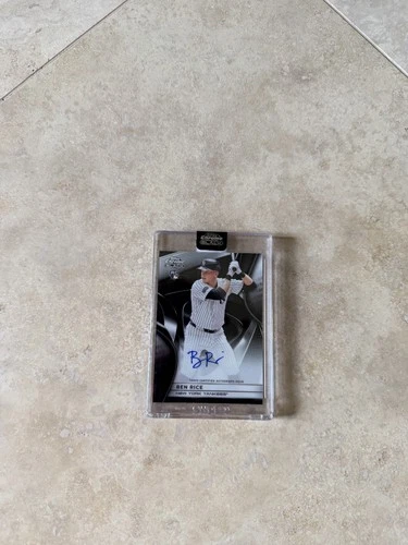 Topps Chrome Black Baseball Ben Rice Rookie Auto 2025