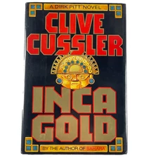 Inca Gold by Clive Cussler - SIGNED - Simon & Schuster 1994 Hardcover