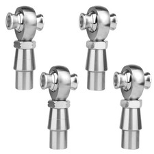 Joogto 3/4-HJK 2 Pairs 3/4" Chromoly Heim Joints Rod End Kit RH/LH Thread Tube