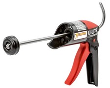 Newborn Non-Drip Super Smooth Rod Frameless Caulk Gun, 1/10 Gallon 1 Pack