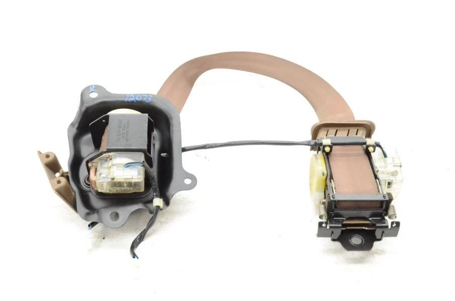 1990-1994 Nissan 300ZX Z32 Passenger Right Front Tan Seat Belt Retractor Foto 3 de 4