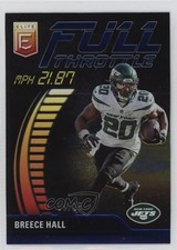 2023 Panini Donruss Elite Full Throttle Blue /25 Breece Hall #FT-BH 16wc