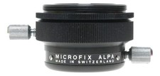 ALPA Reflex Swiss Film Camera Microfix Mount, 25mm Norm Lens