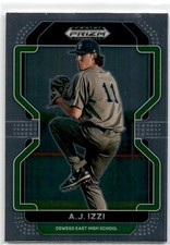 2022 Panini Prizm Draft Picks #PDP126 A.J. Izzi