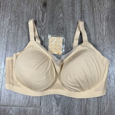 Honeylove Bra XL Beige Crossover Seamless Liftwear Wire Free Smoothing