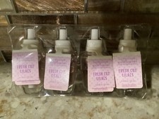 Bath Body Works FRESH CUT LILACS Wallflower Refill LOT of 4 SEALED