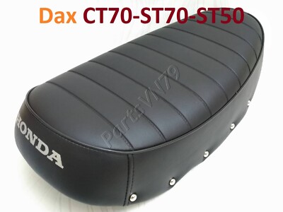 Selle Complète Pour Honda Dax CT70 Trail 69-71, Motif Tartan Doré, Neuve