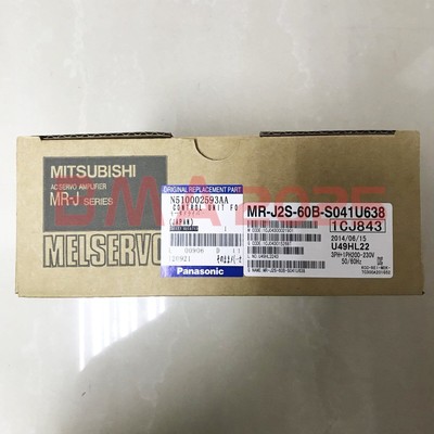 1PC New MR-J2S-60B-S041U638 Servo Drives 1year warranty DHL MS9T #T9