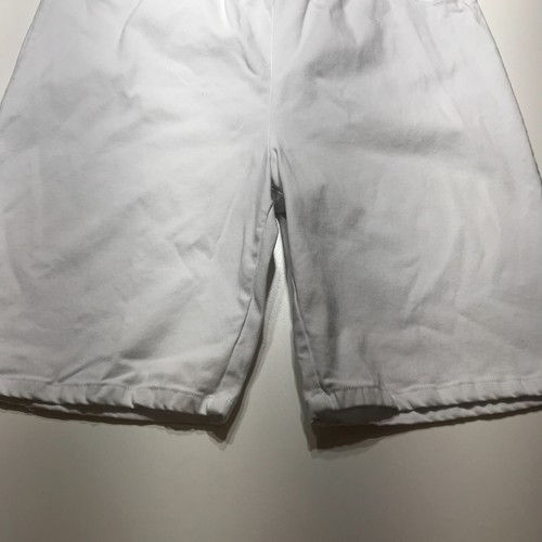 BonWorth Shorts Womens Large Pull On White Rayon Blend Bermuda Elastic Waist - Picture 4 of 13