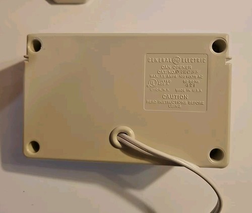 GE Spacemaker EC-55 Vintage Electric Wall Mount Can Opener - White - Picture 6 of 8