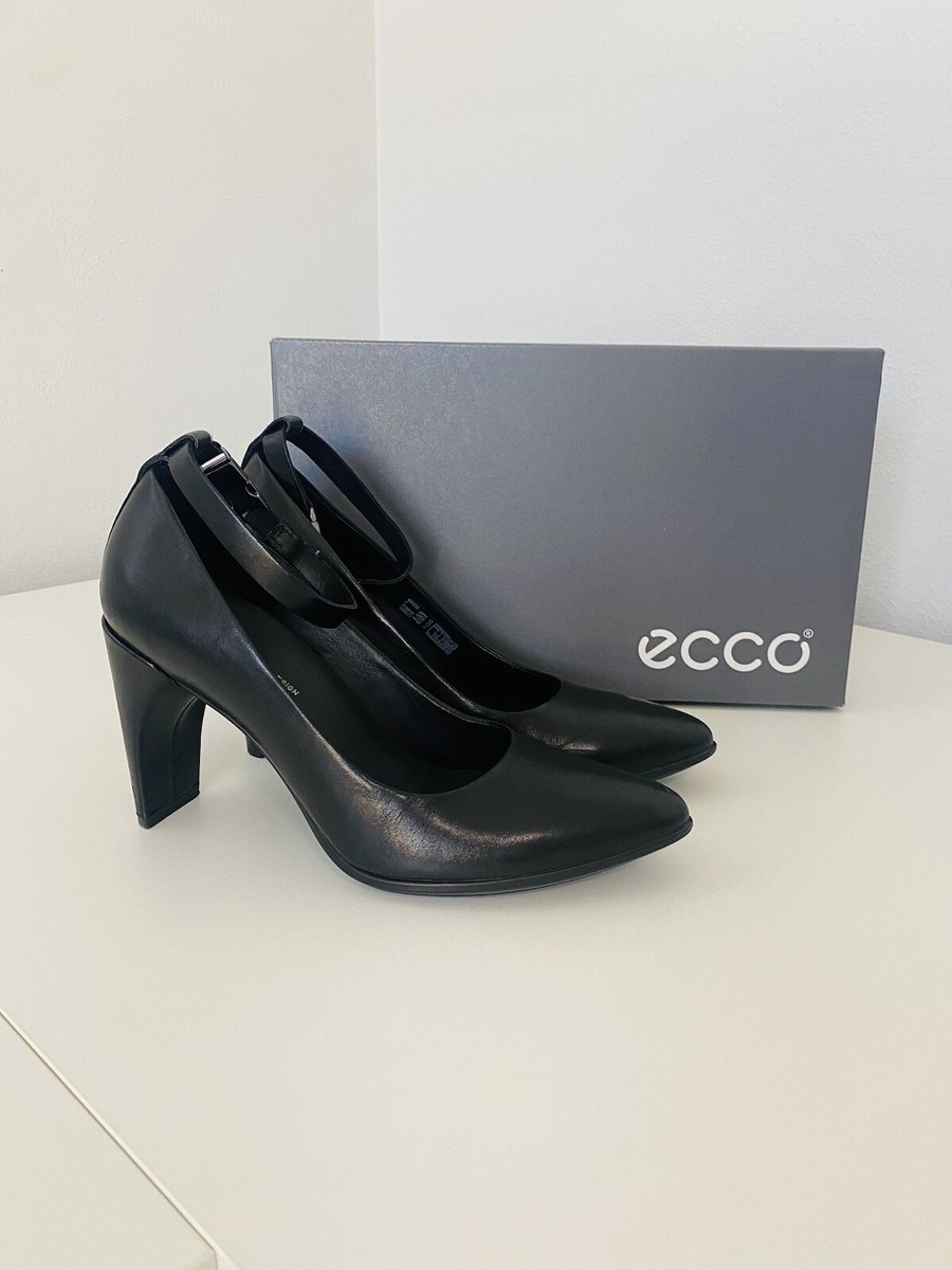 Lx 55 Ecco High Heel Sandals Stiletto Pumps Ecco Black Pumps