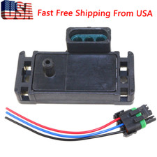 For Gm 4 Bar 4bar Map Manifold Pressure Sensor Turbo Boost W Wire Plug Pigtail