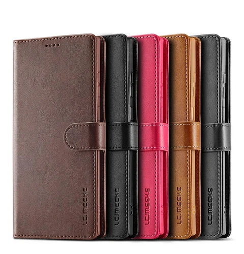 Custodia in pelle per Samsung S25 S24 Ultra S23 S21 S20 FE 5G S22 S10 S10E più cover - Foto 18 di 38