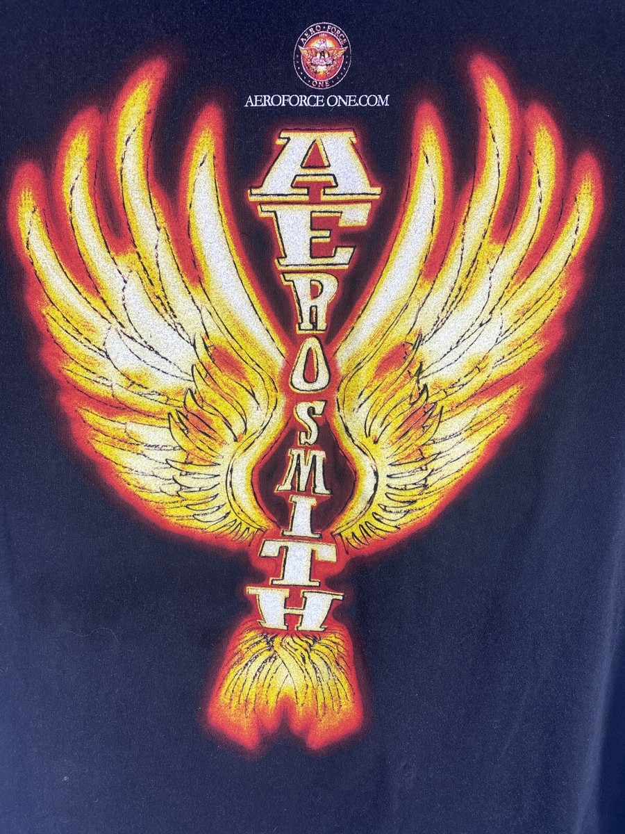 Aerosmith Aeroforce One Tour 2007 LARGE / X-LARGE Rock Band  