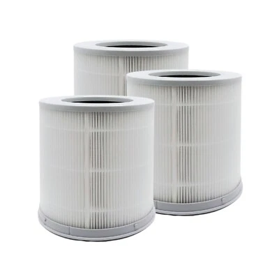 Nispira Mi4 Filter Replacement for Xiaomi 4 Compact Smart Air Purifier, 3 Packs