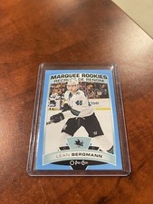 Lean Bergmann 2019-20 OPC Blue Update Marquee Rookies #648 San Jose Sharks