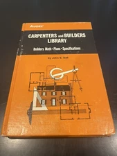 CARPENTERS AND BULDERS LIBRARY --BUILDERS MATH-PLANS-SPECIFICATIONS --1978