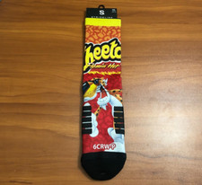 NEW FLAMIN HOT CHEETOS FULL SUBLIMATION SOCKS MEN MEDIUM / LARGE STRIDELINE L