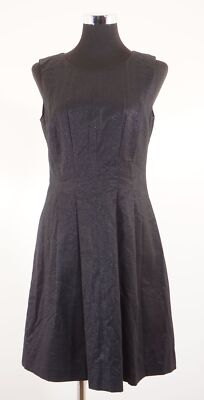Marc Aurel Kleid Cocktailkleid 38 schwarz bronze elegant kurz ärmellos Neu A333