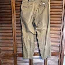 Polo Ralph Lauren Men's Chino Pants Size 36 x 30 Beige Pleated 100 Cotton