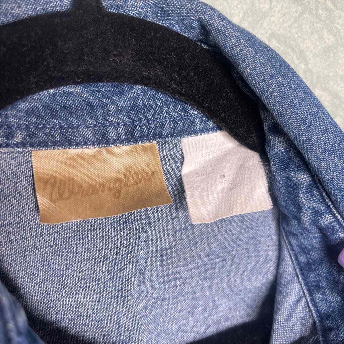 Wrangler denim vest  View 2