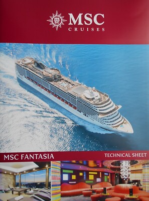 MSC Fantasy Ship Plan - MSC Cruises