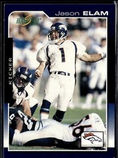 2000 Score #62 Jason Elam Denver Broncos