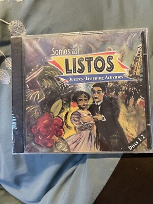 Somo Asi Listos Quizzes Listening Activities SEALED CD 2 Disc Set Educational