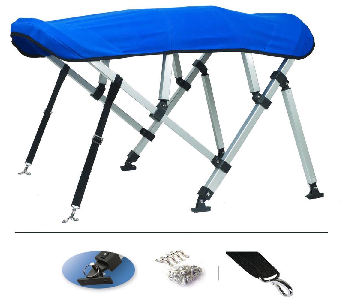 7.6oz BOAT BIMINI TOP SQUARE TUBE SANPAN M2422 ALL YEARS | eBay