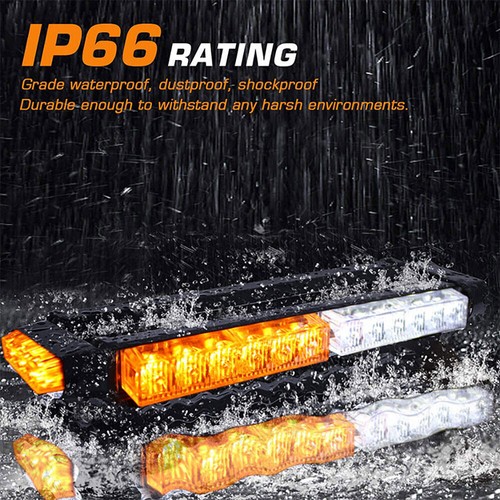 30 . Auto LKW Rundumleuchte Lichtbalken Blinklicht Warn Blitz Licht 12V 24V - Afbeelding 3 van 12