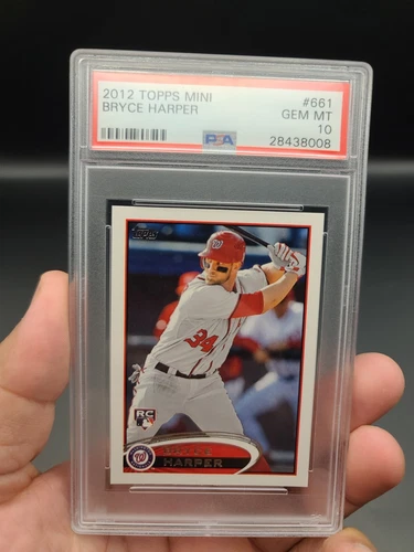 2012 Topps Mini #661 Bryce Harper PSA 10