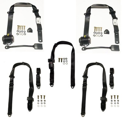 Complete Retractable Seat Belt Kit For Mazda RX5 Cosmo 1976-81 Coupe Sedan - ADR