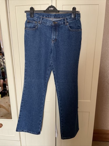 TESCO Ladies Blue Cotton Denim Classic 