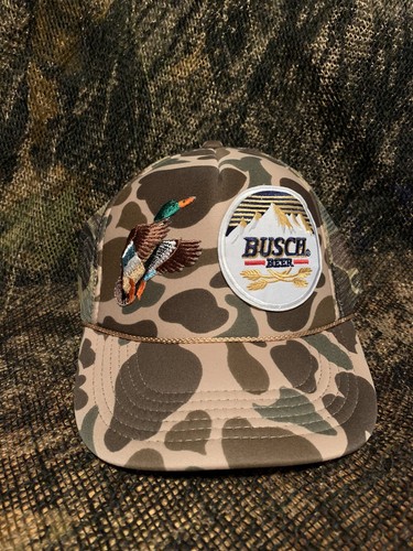 Busch Beer X Duck Hunter patch on a 