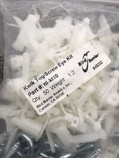 Bird Barrier Kwik Tog/Screw Eye Kit Part # ni-kt10 50 per bag NEW