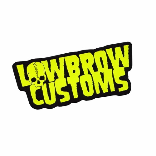 Lowbrow Customs Logo Sticker 646418972128 eBay