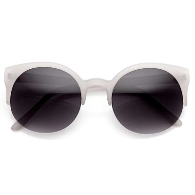 Round Sunglasses Women's Fashion Shades Trendy Sun Glasses Designer Style Gafas