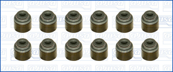 AJUSA 57075500 Seal Set, valve stem for HYUNDAI,KIA