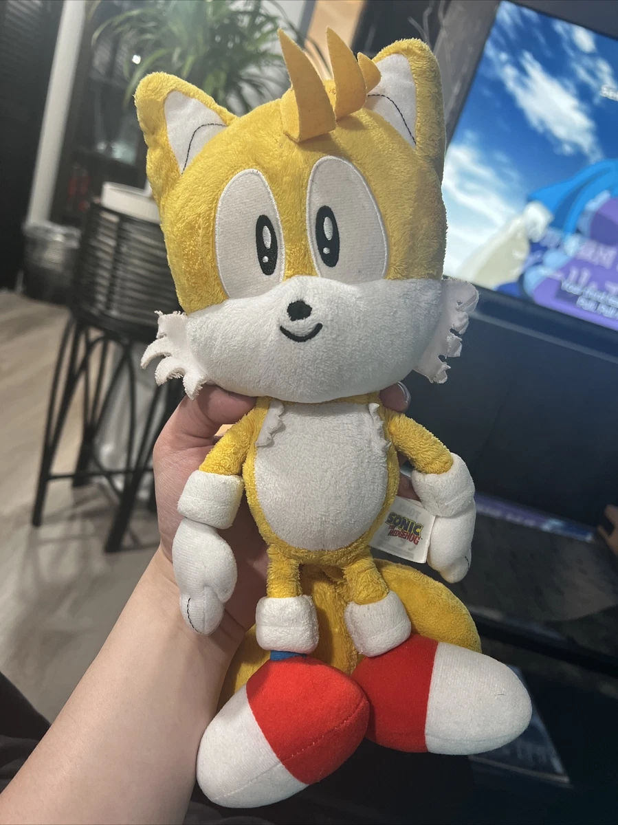 Sonic the Hedgehog Classic Game Tails Large Plush Doll, 12 inches