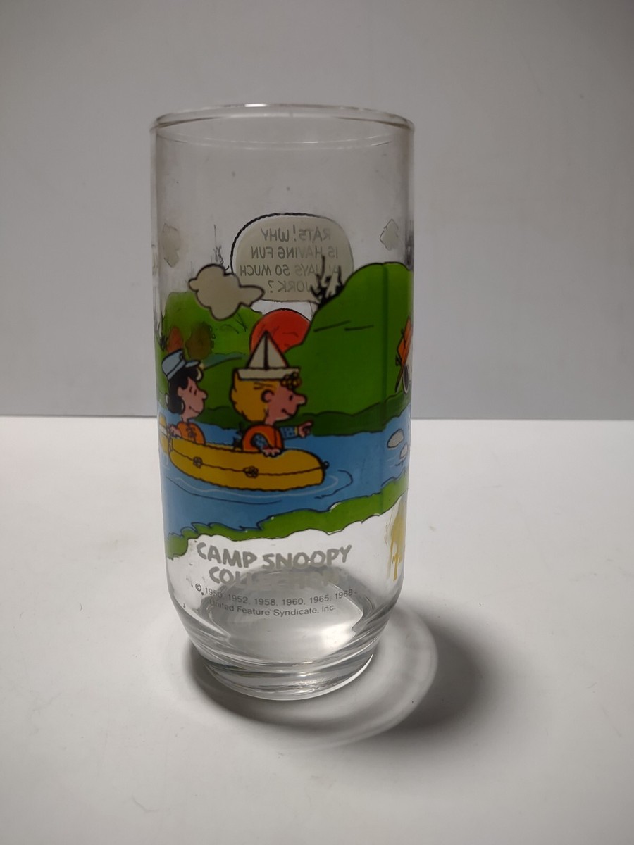 Vintage 1965 McDonald's Snoopy, Peanut Glass | eBay