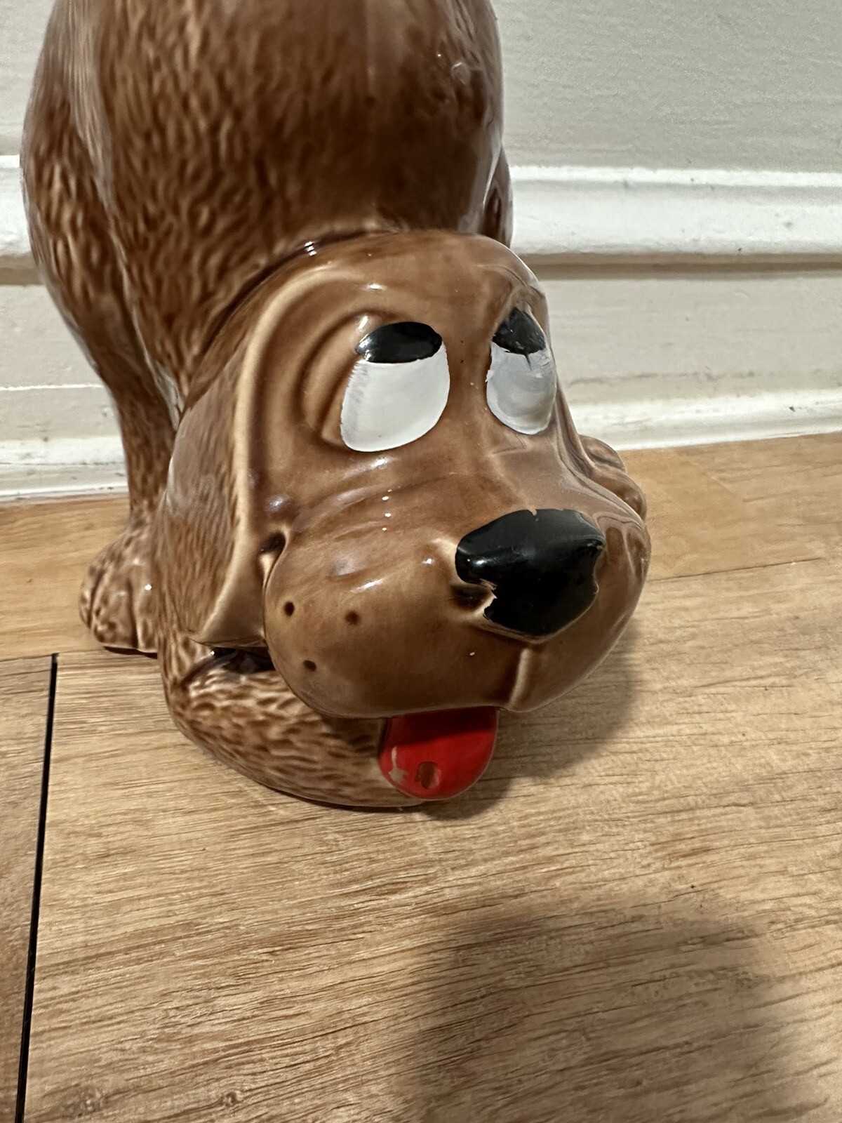 Vintage McCoy Hound Dog Cookie Jar 0272 Canister USA Pottery Retro eBay