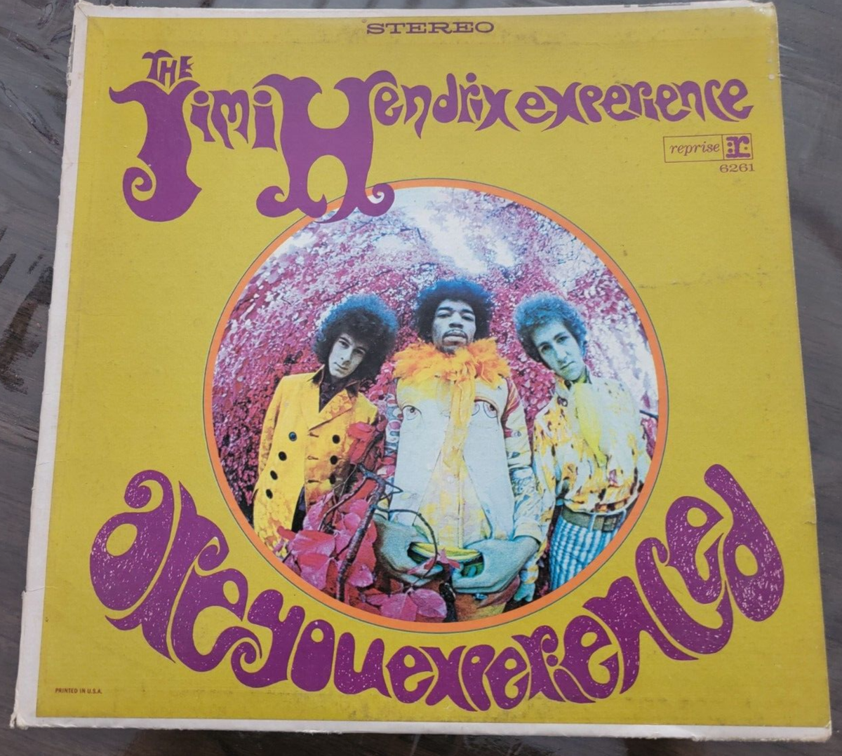 Jimi Hendrix Experience Are You Experienced Vinyl LP Reprise RS
