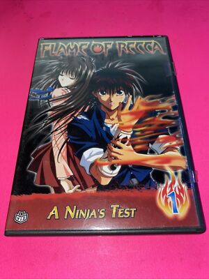 Flame of Recca - Vol. 1: A Ninja's Test (DVD, 2004) 782009192435| eBay