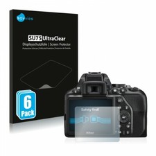Nikon D3500 DSLR Camera , 6 x Transparent ULTRA Clear Camera Screen Protector