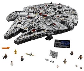 Brand New LEGO Star Wars Millennium Falcon 75192 Building Kit (7541 Pieces)
